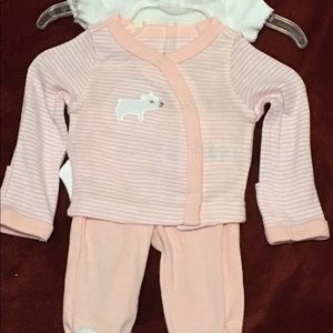 Baby Girls' 3PC Top and Bottom Set - Carter's